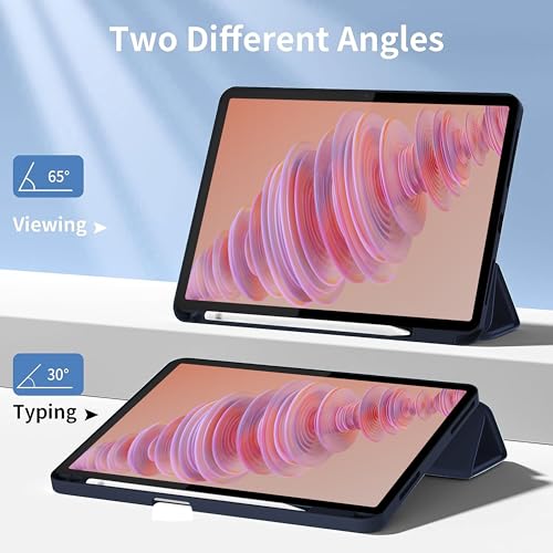 TGK Case for Lenovo Tab Plus 11.5 inch Tablet Trifold Smart Stand Cover (Blue) - Image 3