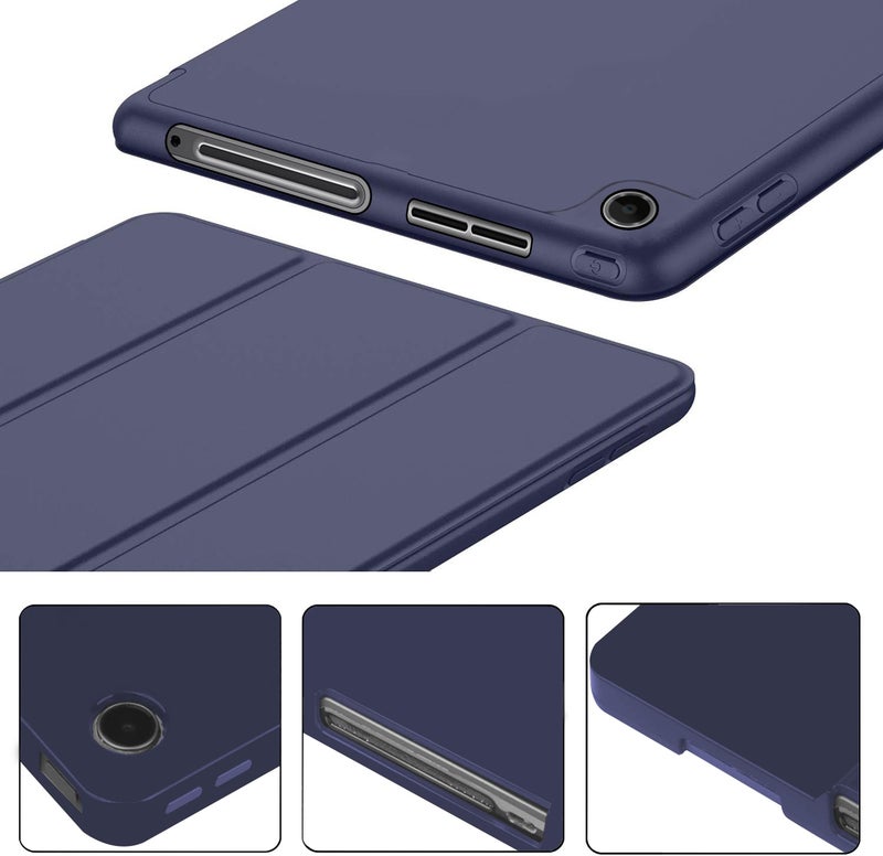 TGK Case for Lenovo Tab Plus 11.5 inch Tablet Trifold Smart Stand Cover (Blue) - Image 4