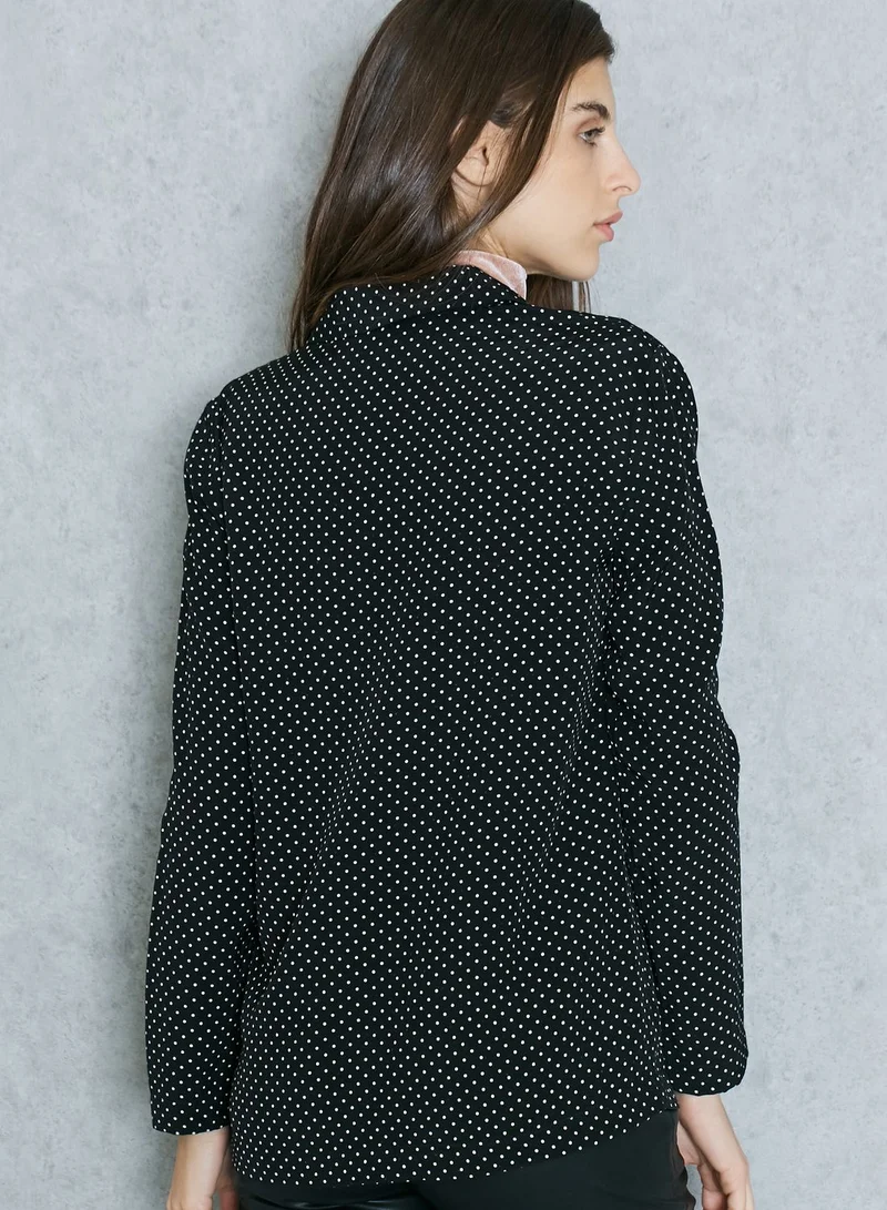 TOPSHOP Polka Dot Shirt