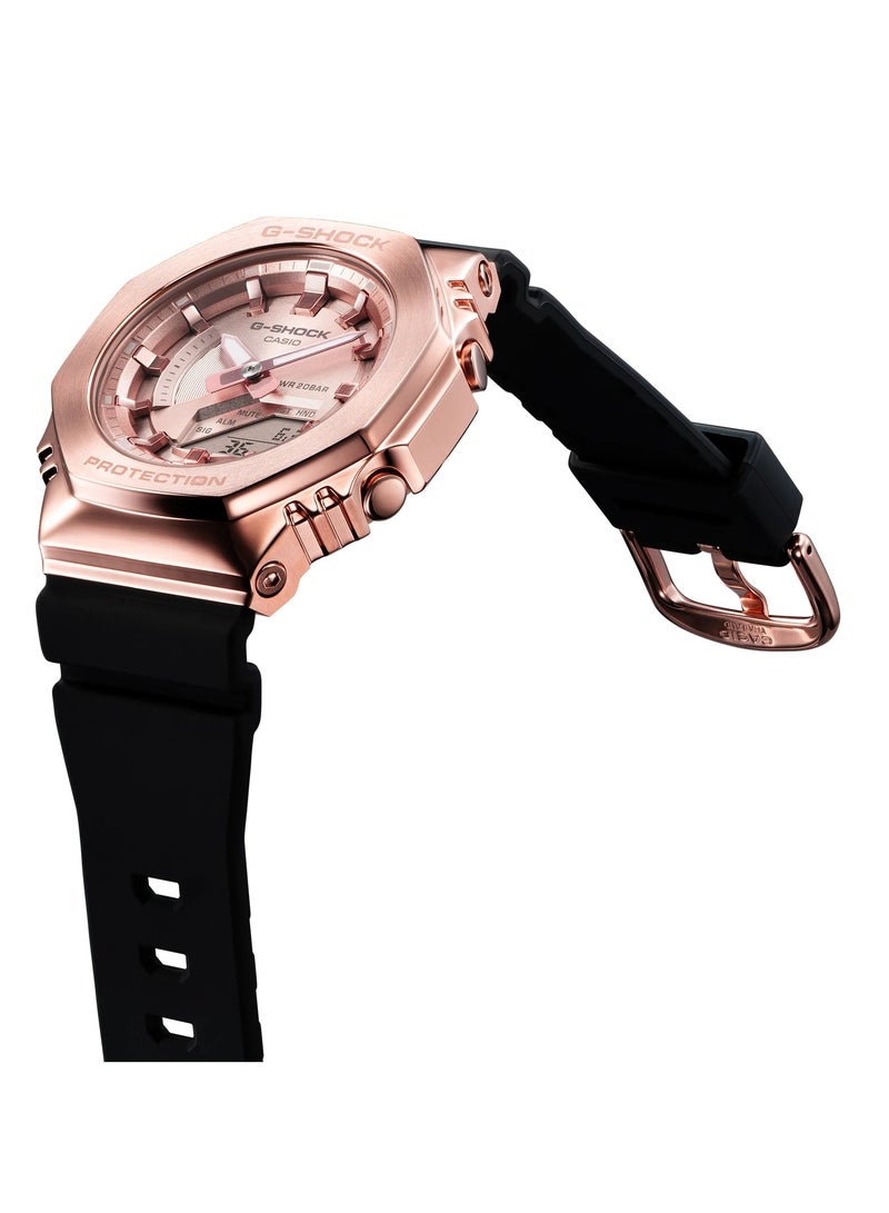 كاسيو ساعة كاسيو جي-شوك نسائية تناظرية رقمية GM-S2100PG-1A4DR - Image 2