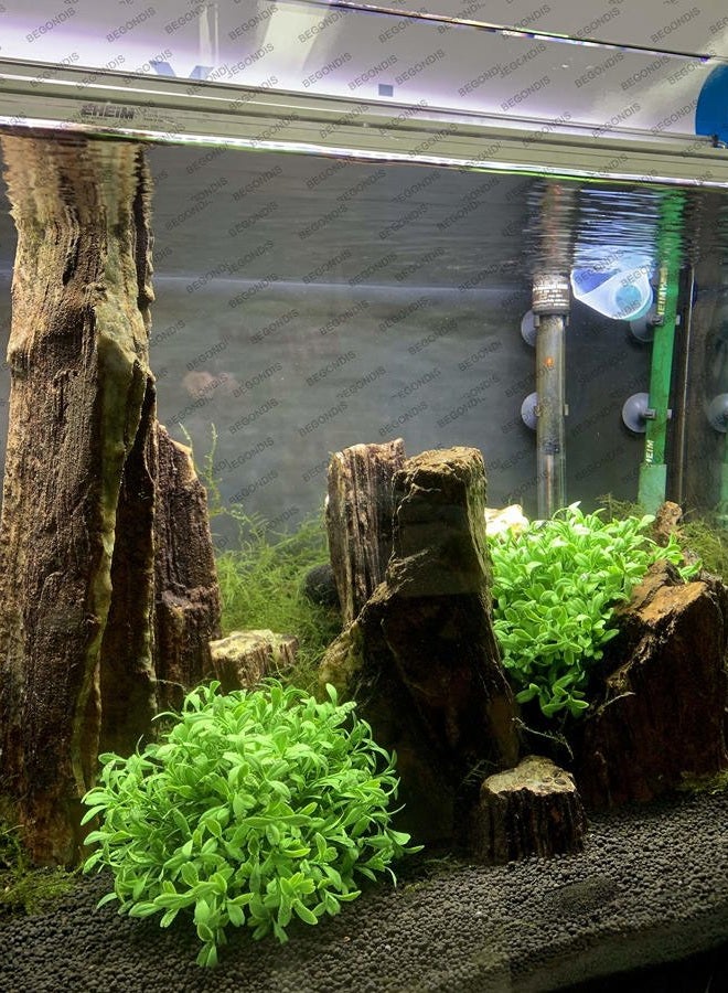 BEGONDIS Aquarium Decorations Fish Tank Artificial Green Water Plants Made of Silk Fabrics Plastic Safe for All Fish & Pets - Image 3