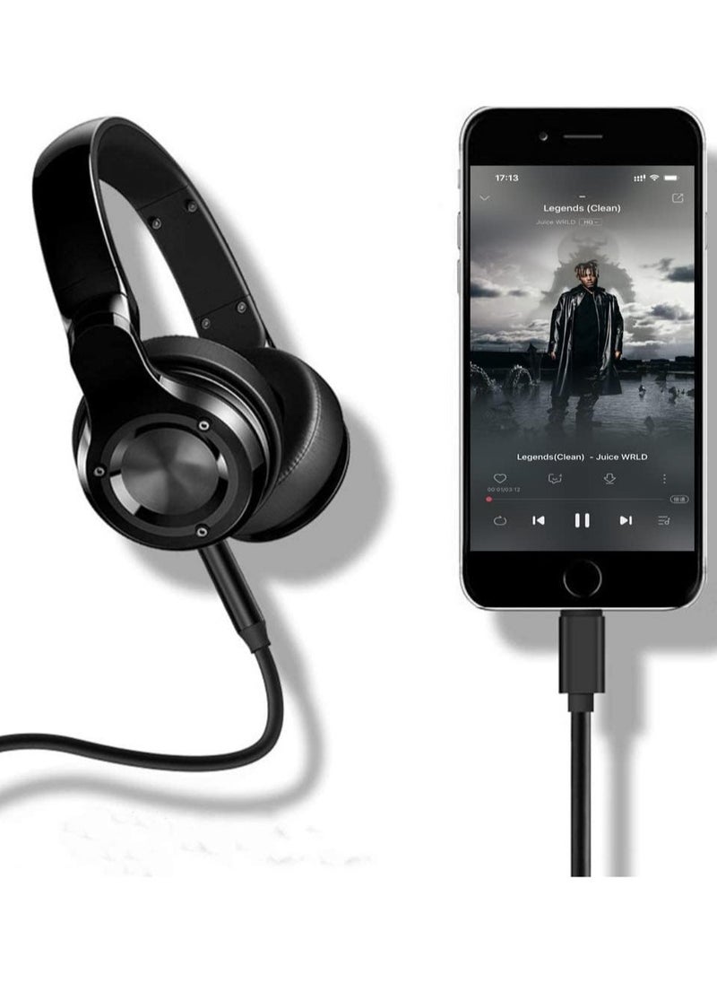 ELTRAZONE - aux  Cord for iPhone Apple MFi Certified esbeecables Lightning to 3.5mm Aux Cable for Car Compatible with iPhone 12 11 XS XR X 8 7 6 iPad - Image 1