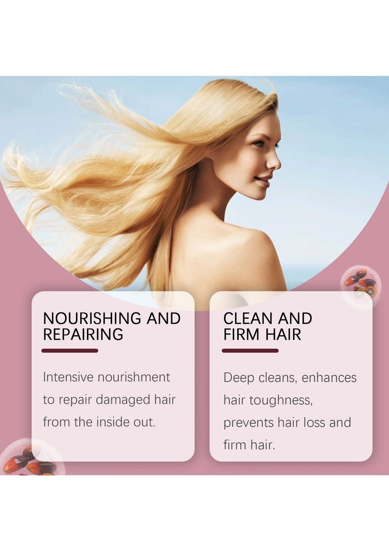 EELHOE Batana Oil Shampoo, Natural Anti Hair Loss Shampoo, Daily Home Care Shampoo, Batana Oil for Hair Growth, Hair Loss Shampoo for Women 100g - Image 3