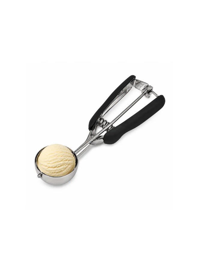 Ice Cream Scoop with Trigger Release – Heavy Duty Stainless Steel Cookie Scoop, Ergonomic Non-Slip Handle, Ice Cream Scooper for Gelato, Sorbet, Cookie Dough, Fruit & Mashed Potatoes - Image 1