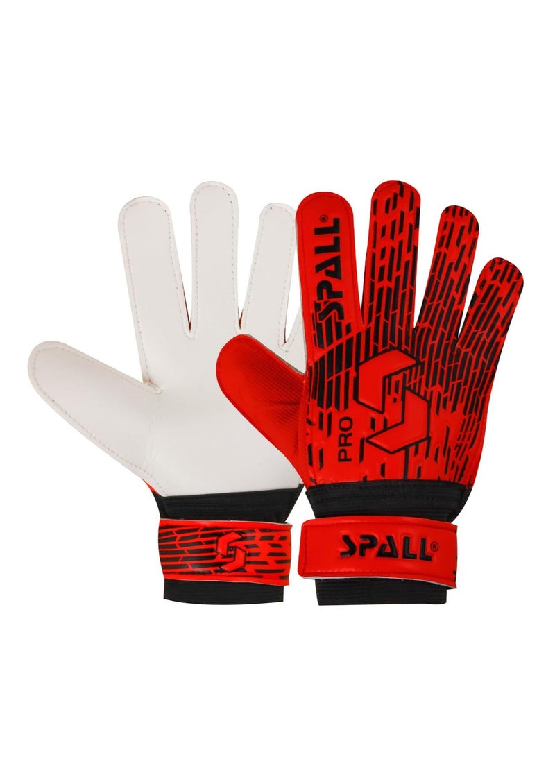 Spall Kids Goalkeeper Gloves with Adjustable Wrist Strap – Pro Soccer Goalie Gloves with Strong Grip and Wrist Support for Football Training and Matches - Image 1