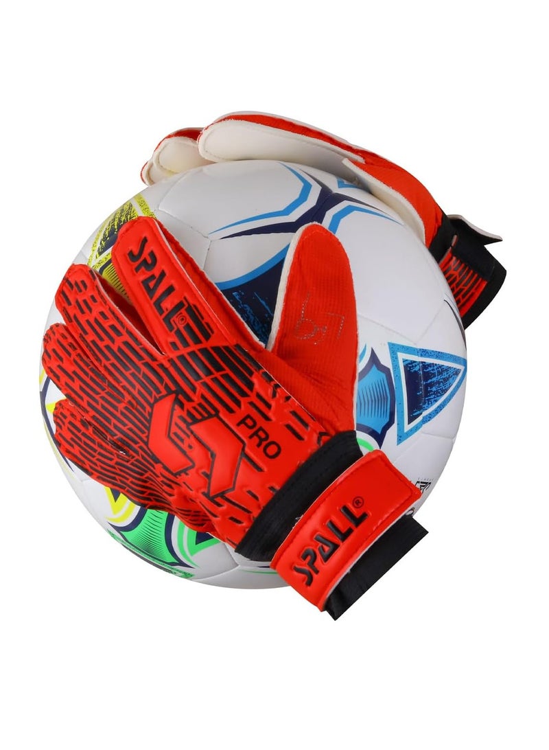 Spall Kids Goalkeeper Gloves with Adjustable Wrist Strap – Pro Soccer Goalie Gloves with Strong Grip and Wrist Support for Football Training and Matches - Image 3