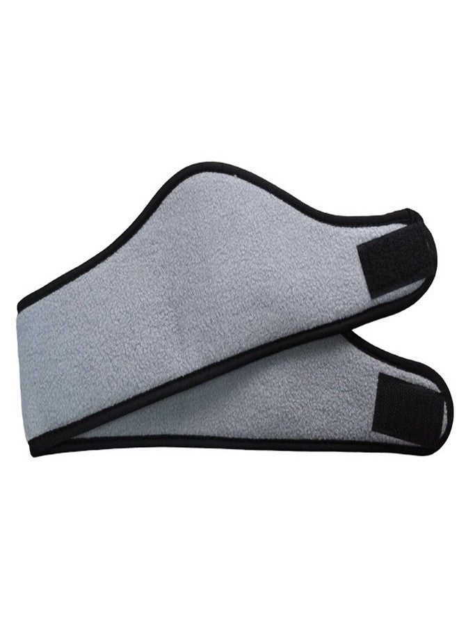Fansport Men's Headband Sports Sweatband Polar Fleece Ear Warmer Headband Fitness Running Cycling One Size Light Grey - Image 1