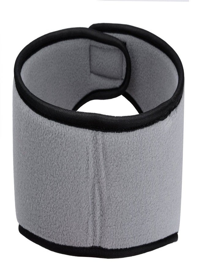 Fansport Men's Headband Sports Sweatband Polar Fleece Ear Warmer Headband Fitness Running Cycling One Size Light Grey - Image 5