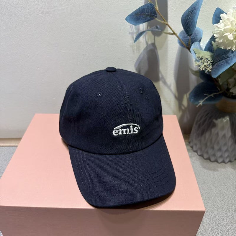 Emis Korean Style Unisex Fashionable Casual Baseball Cap with Letter E - Versatile and  Trendy - Image 1