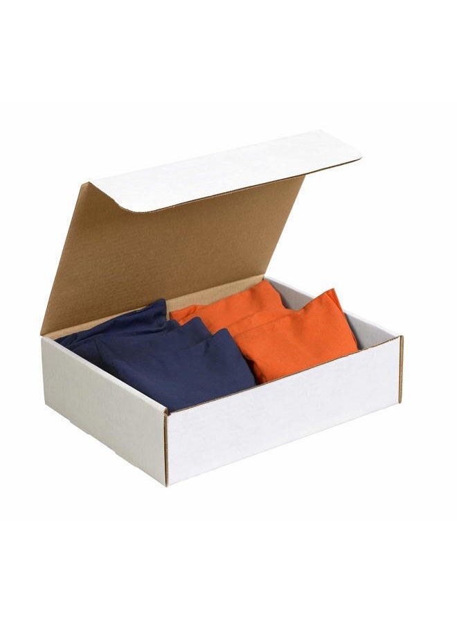 Boxes Fast BFML13103 Corrugated Cardboard Literature Mailers, 13 x 10 x 3 Inches, Tuck Top One-Piece, Die-Cut Shipping Boxes, Large White Mailing Boxes (Pack of 50) - Image 4