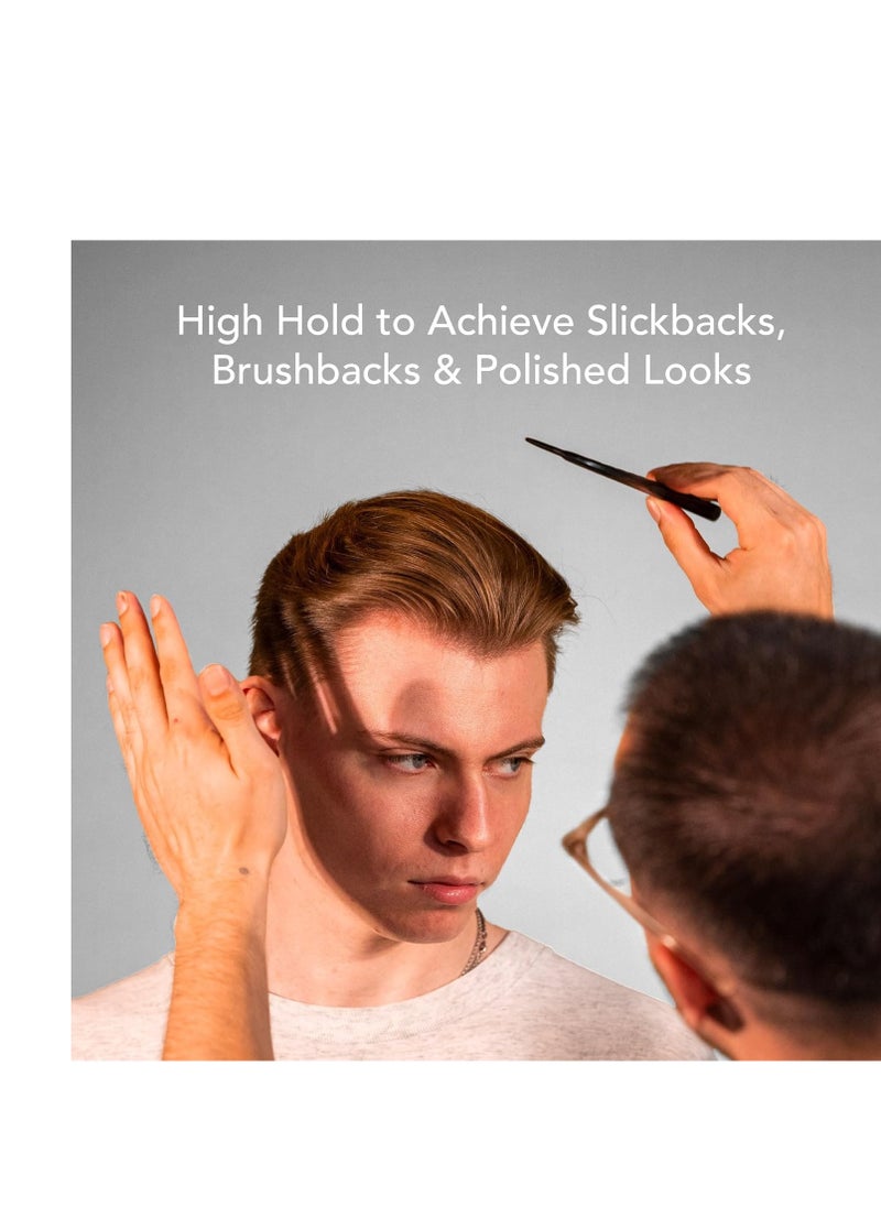 BluMaan - BluMaan Fifth Sample Men's Styling Mask Pomade - Low Shine, High Hold | All Hair Types | Water Based | Easy To Wash - Ideal for Quiffs, Pompadours, Ducktails & Slick Back Looks - 2.5 oz - Image 1