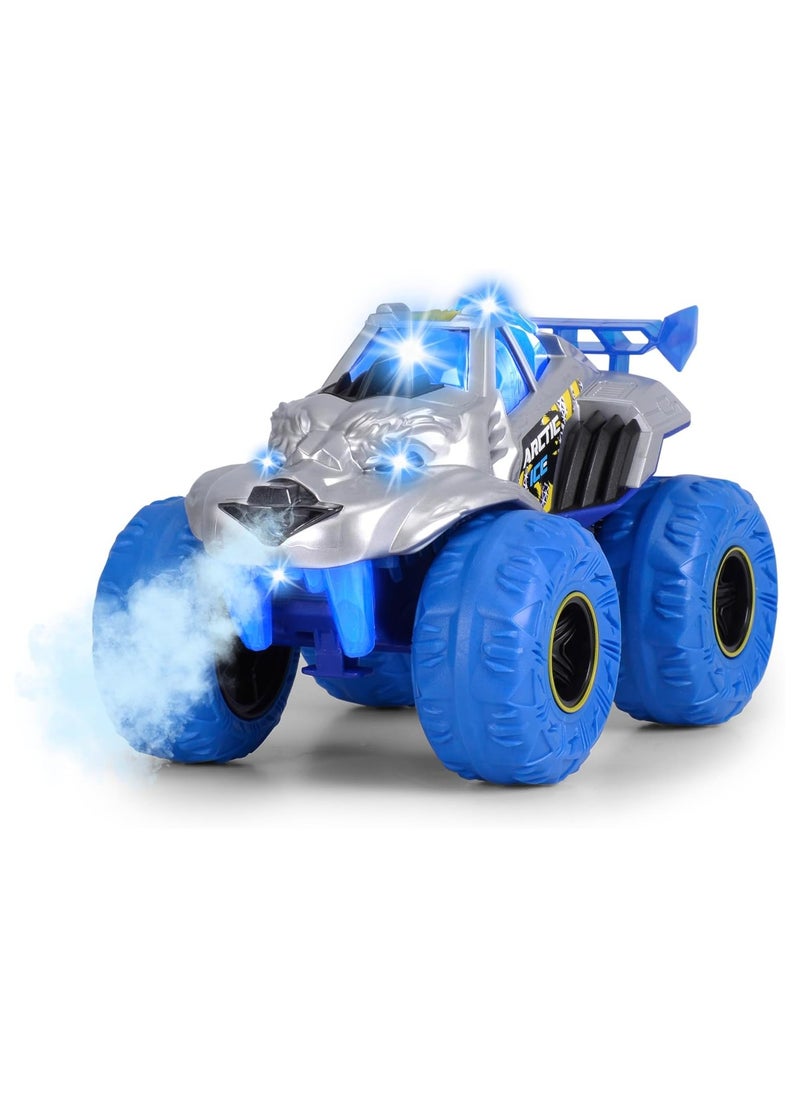 Arctic Ice Monster Truck With Steam