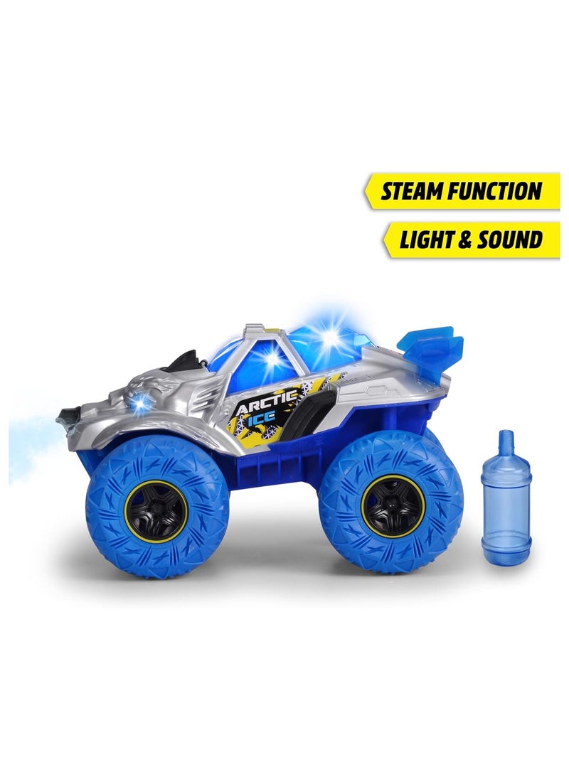 Arctic Ice Monster Truck With Steam