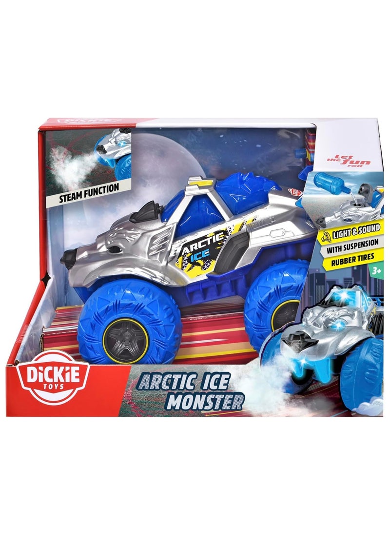 Arctic Ice Monster Truck With Steam