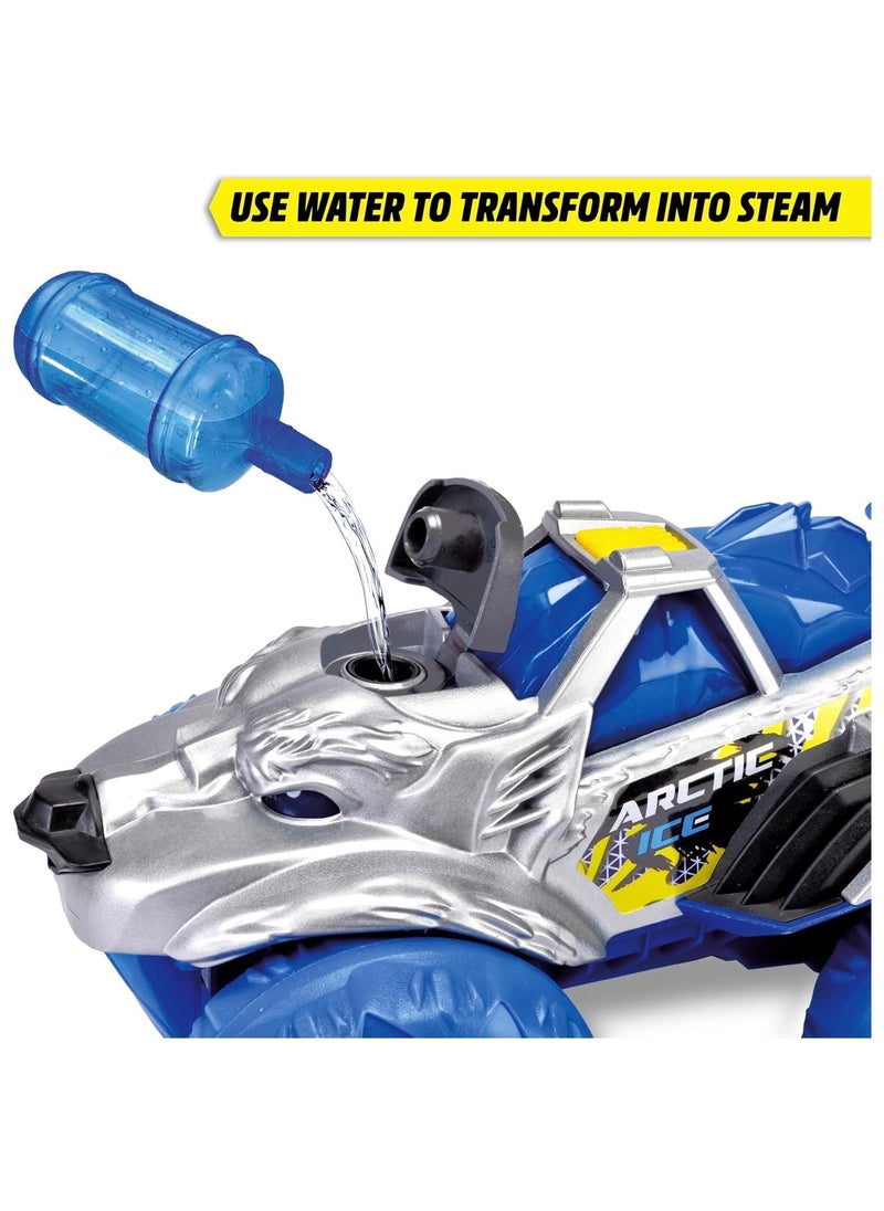 Arctic Ice Monster Truck With Steam