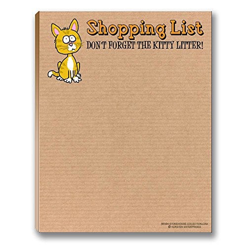 Stonehouse Collection Funny Cat Theme Pads - Assortment #2-4 Assorted Kitty Note Pads - Cat Gifts for cat Lovers - Image 5