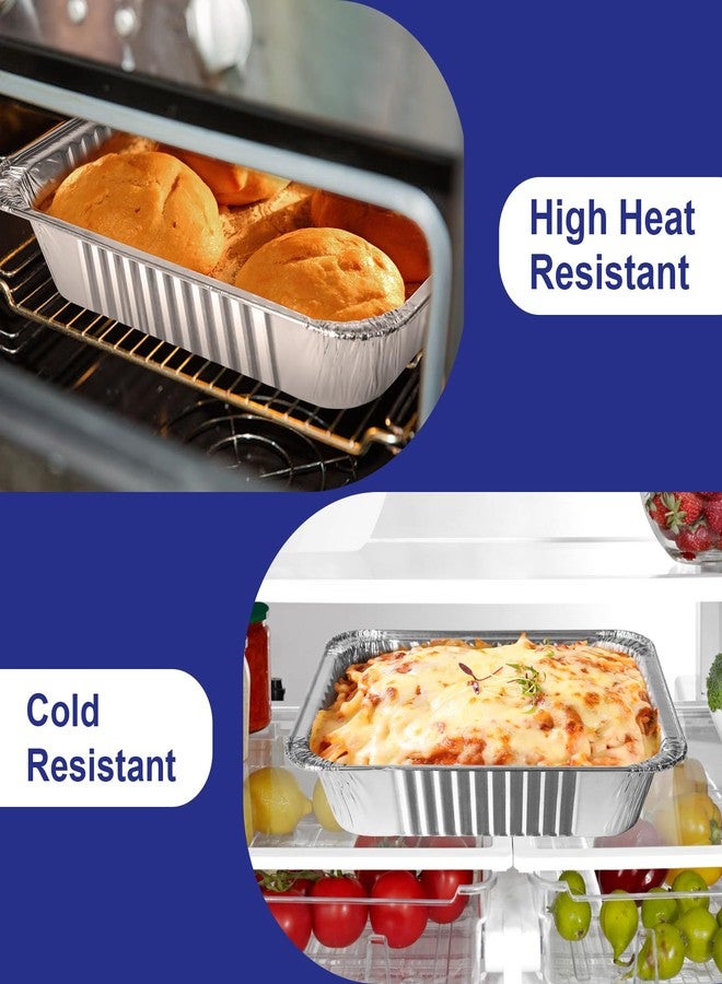 Alfolic 9x13 Aluminum Pans Disposable, 30 Pack Large Tin Foil Pans, Heavy Duty Aluminum Trays for Baking, Cooking, Turkey - Parties, Thanksgiving, Christmas - Image 4