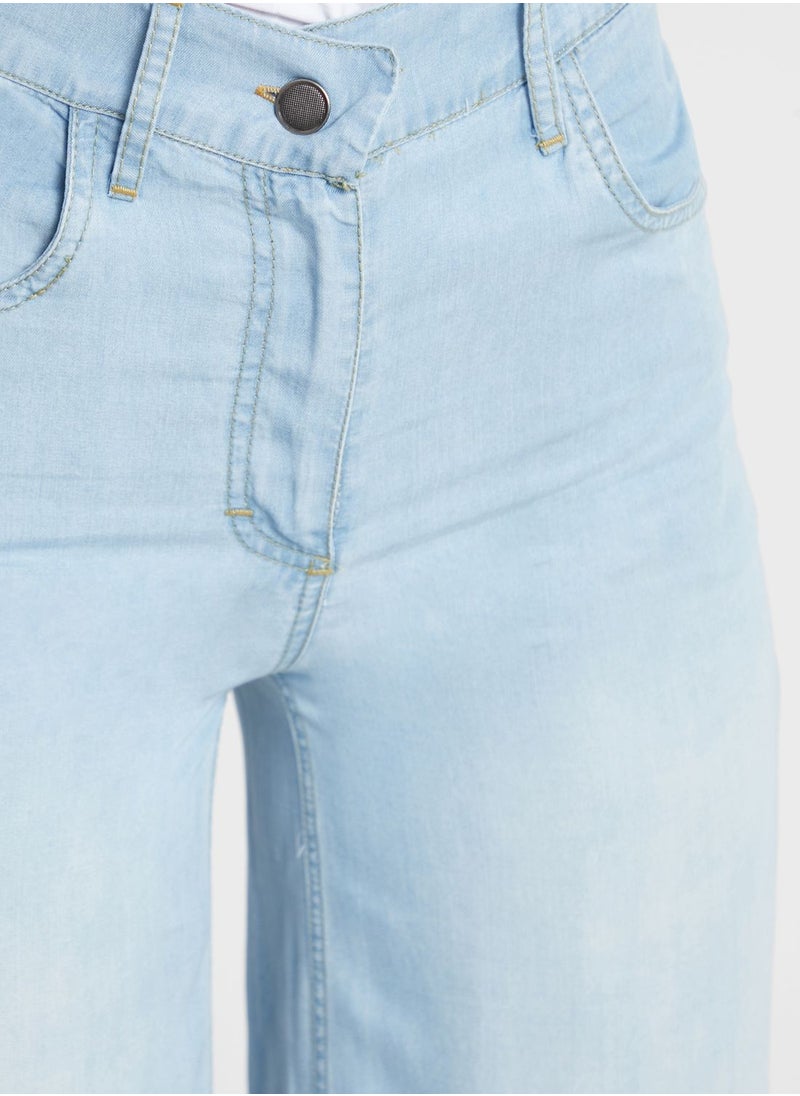 Desert Cove Denim Culottes  - Image 3