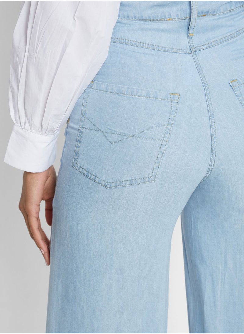 Desert Cove Denim Culottes  - Image 4