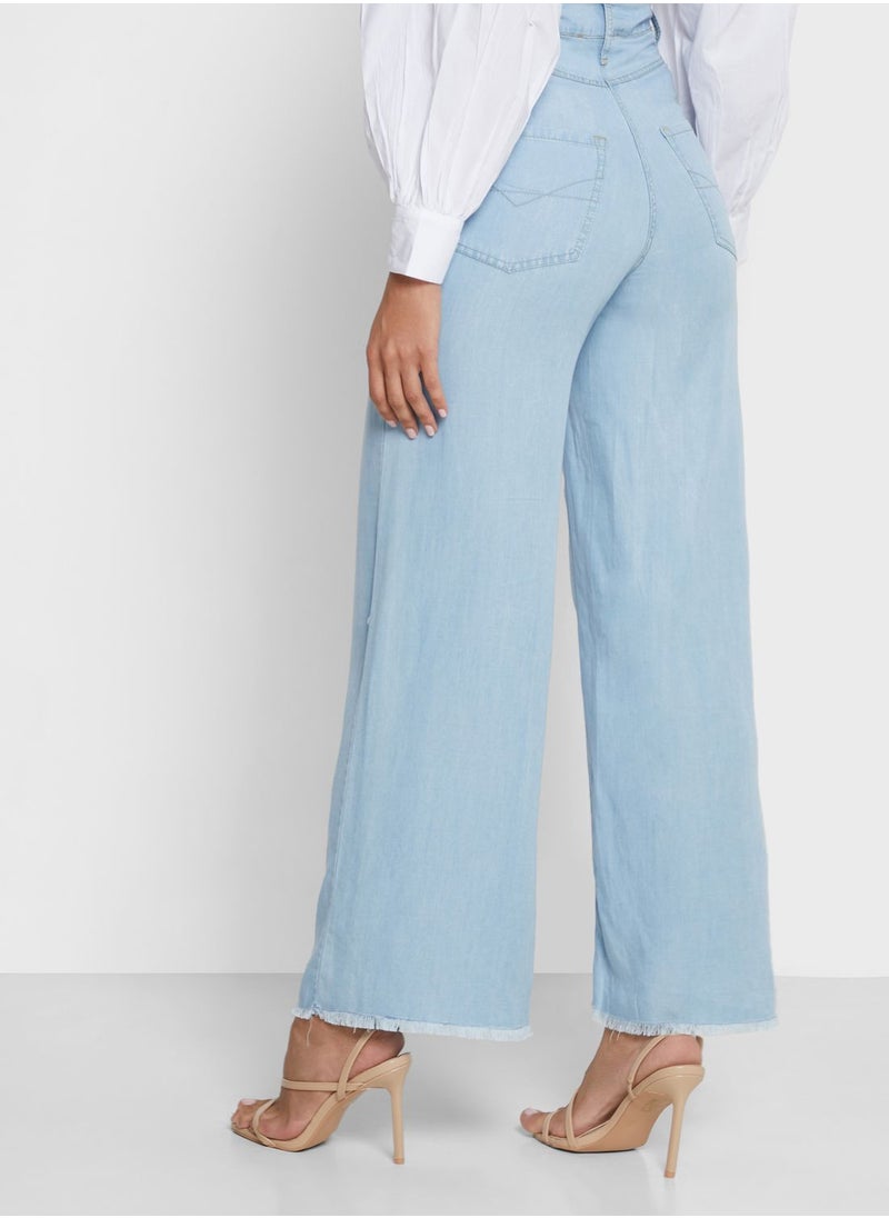 Desert Cove Denim Culottes  - Image 2