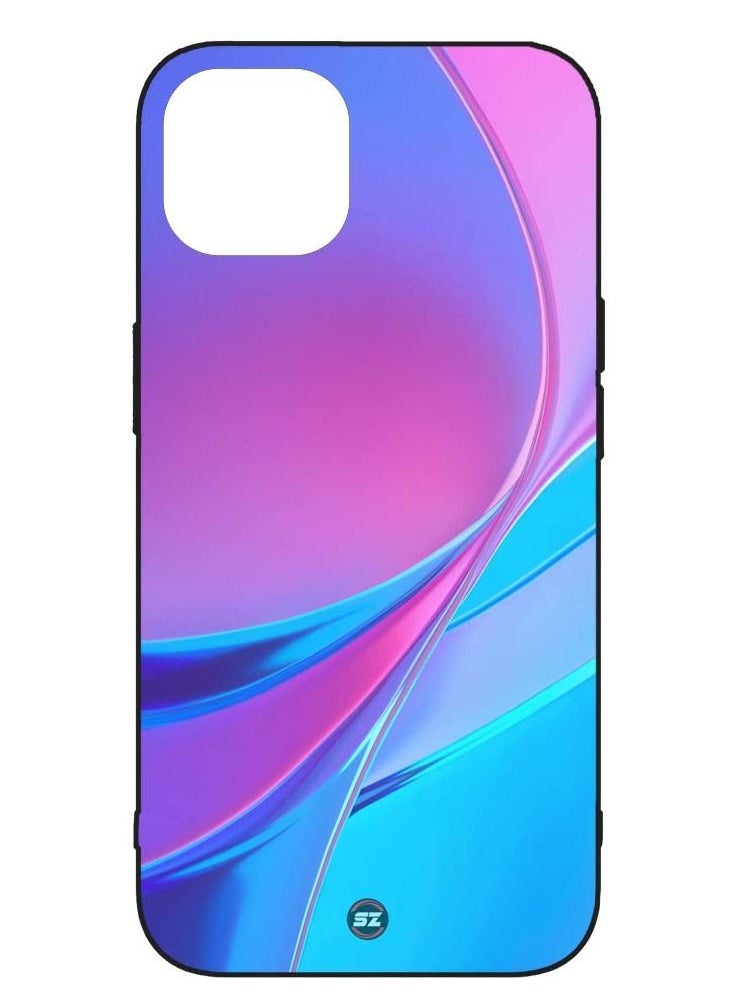 Service Zone Protective Printed Mobile Cover 3D Abstract Art Design For Apple iPhone 14  - Image 1