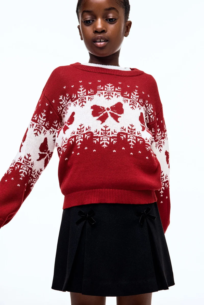 H&M Jacquard-knit cotton jumper