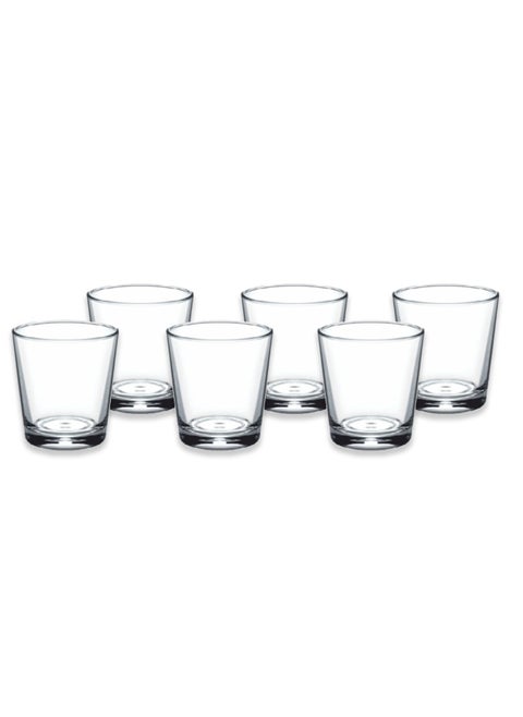 Homesmiths 50ML Shot Glass, Best suitable for beverages, Barware, made of durable ceramic. Set of 6