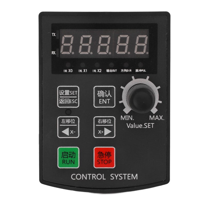 Stepper Motor Motion Controller 12-24V DC Compact Panel - Multiple Fixed Modes for Industrial Automation Control - Power Down Save for Small Mechanical Equipment - Image 3