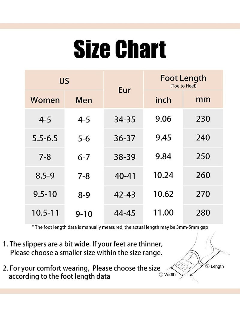 Arabest - Women's and Men's Bathroom Anti Slip Quick Dry Ultra Soft Thick Bottom Home Slippers - Image 1