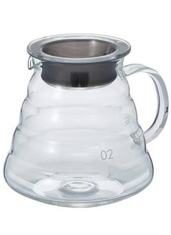 RANK V60 Coffee Server Heat Resistant Glass Pot Pour Over Coffee Tea Server Kettle Coffee Maker Clear 600ml  - Image 4