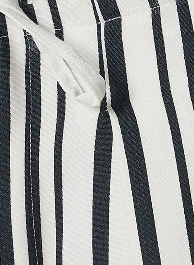 Iconic Iconic Wide Leg Striped Trousers