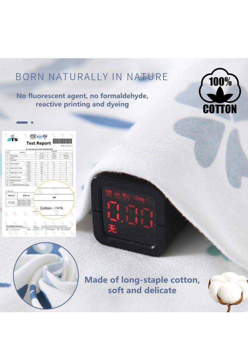 DOOKOO Newborn Clothing u0026 Accessory Set,Baby Newborn Essentials Gift Set Premium Cotton Breathable Baby Clothes Bibs Hat Blanket and Socks Set Fits Newborn to 3 Months Baby Boy Girls - Image 2