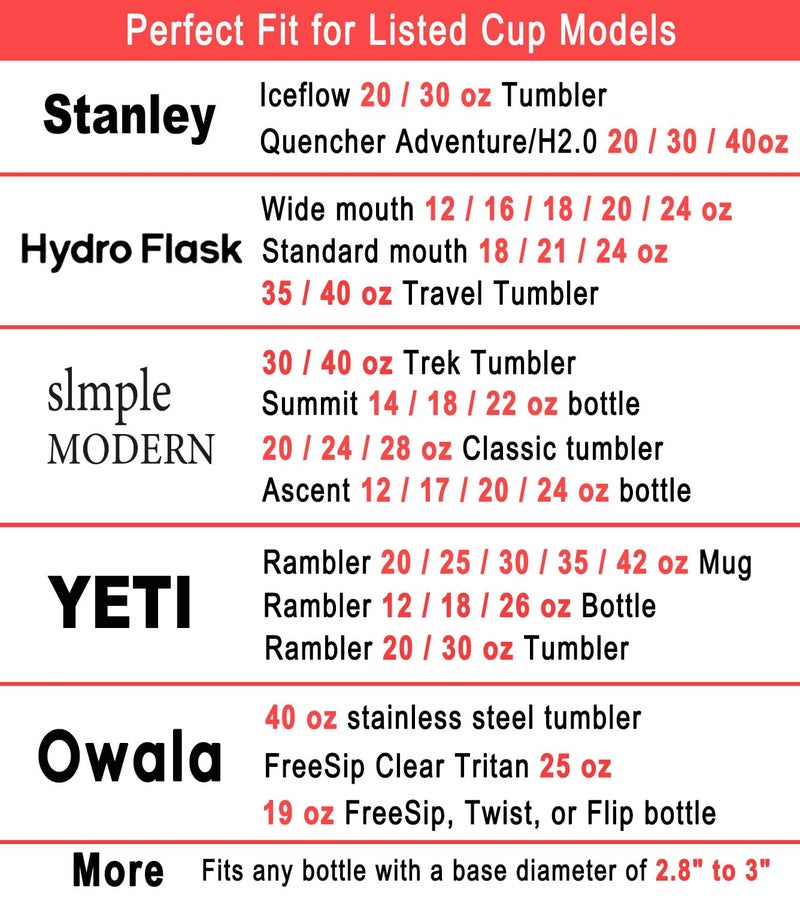 KTKUDY 2Pcs Silicone Boot for Stanley Quencher Tumbler H2.0 30 oz 40 oz & IceFlow 20 oz 30 oz & Intended for Hydro Flask Water Bottle 12-24 oz - Cup Bottom Accessories Fits Stanley Cup, Purple - Image 3