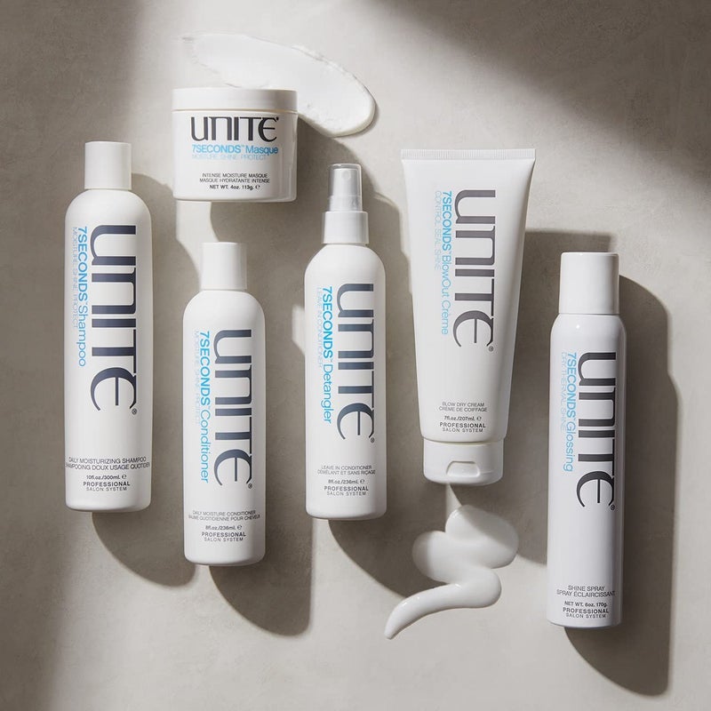 UNITE Hair - 7SECONDS Conditioner â€“ Moisture-Enriched, Color-Safe Professional Conditioner â€“ Hydrates, Detangles, Protects from UV & Heat Damage, Enhances Shine, Paraben-Free & Sulfate-Free, 33 Fl Oz - Image 5