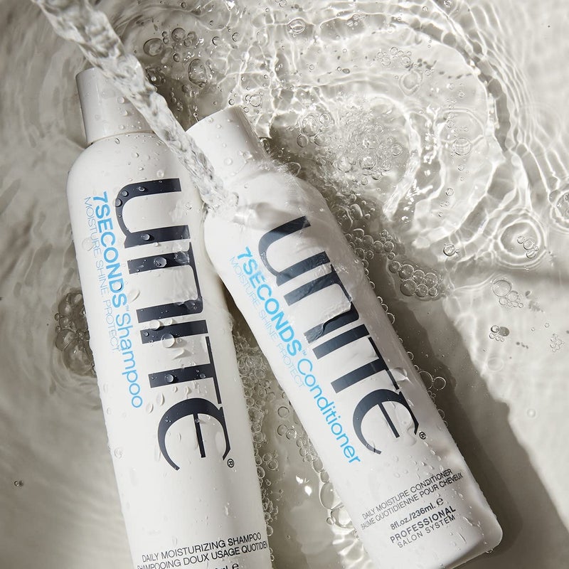 UNITE Hair - 7SECONDS Conditioner â€“ Moisture-Enriched, Color-Safe Professional Conditioner â€“ Hydrates, Detangles, Protects from UV & Heat Damage, Enhances Shine, Paraben-Free & Sulfate-Free, 33 Fl Oz - Image 3