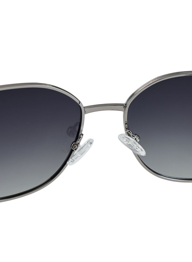 ديفوشي نظارات شمسية نسائية تصميم انيق - لون اسود - Image 3