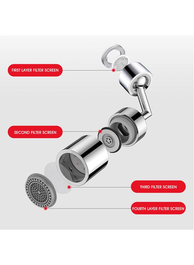 ISank Universal Splash Filter Faucet Silver - Image 5