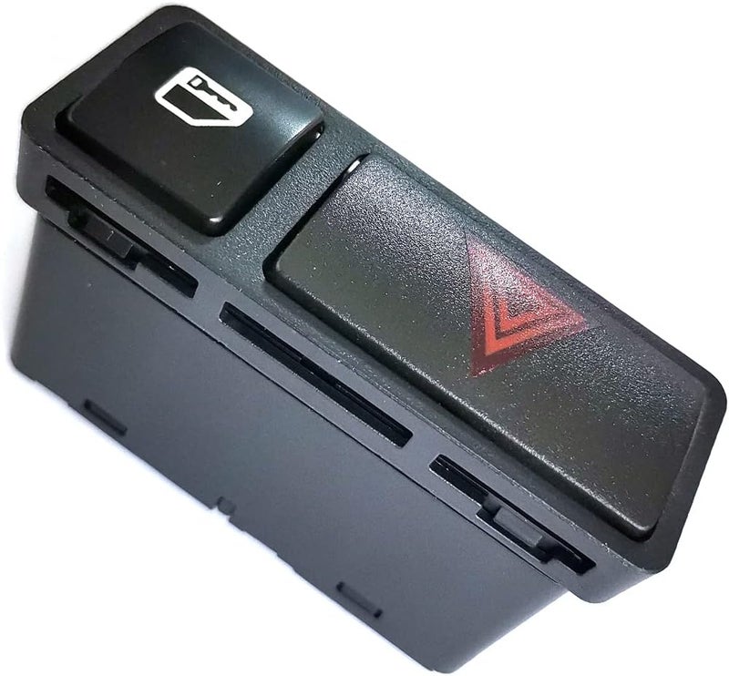 DEVMO Hazard Warning Light Emergency Flasher Switch Door Central Lock Locking Switch Compatible with 3 Series E46 E53 E85 325 X5 61318368920 - Image 4