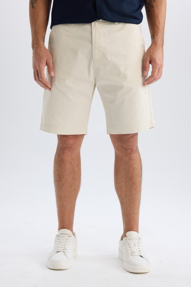 DeFacto Man Regular Fit Gabardine Bermuda - Image 1