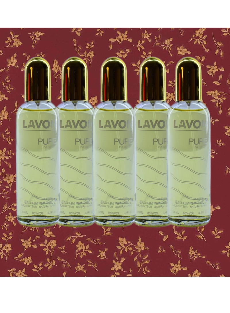 لافون 5 قطع عطر لافون بيور 100 مل EDP - Image 1