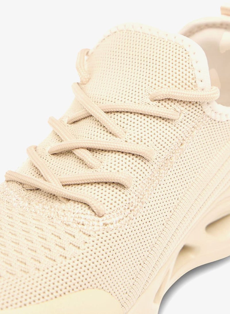 سيليست سنيكرز نسائي شبكي بنقوش مع رباط - Image 4