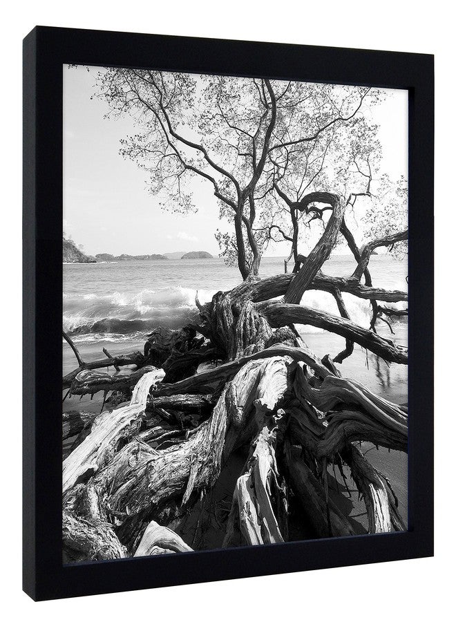 MCS Art Frame with Mat Opening, Black, 10 x 10 in - Image 3