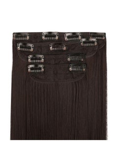 26 Straight Super Long 4 Pcs Set Thick Clip In On Hair Extensions Dark Brown With Little Reddish - pzsku/ZD9B2D5D233DDE03A8161Z/45/_/1719064496/68b27534-a8d2-4746-b0ca-42f8404bbec5