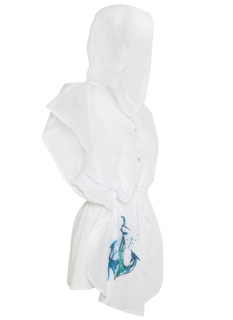 Anemoss - Anchor Hooded Beach Dress Large - Image 1