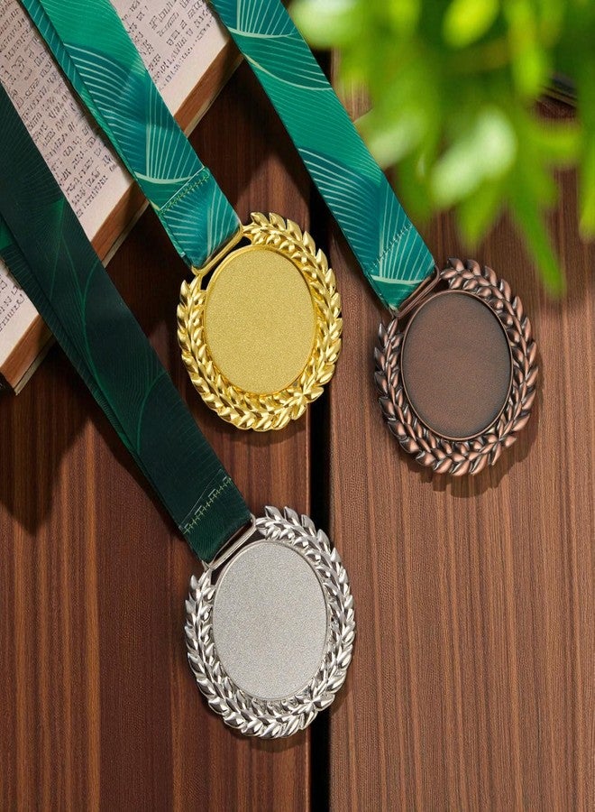 ArtRight Metal Kids Winner Medals with Ribbon Set of 3, Gold Silver and Bronze Medals with Unique Pattern 1st 2nd 3rd Prizes for Sports, Competitions, Party (7cm Diameter) - Image 4