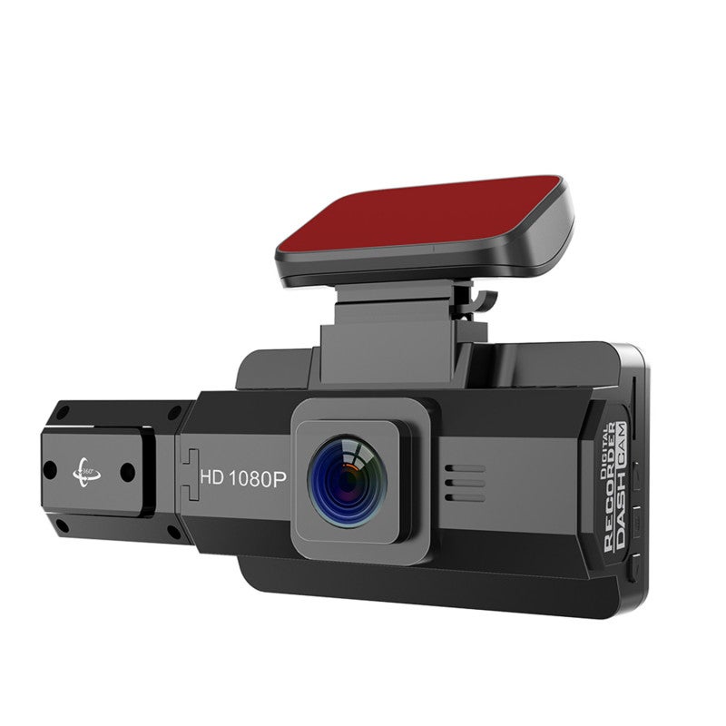 Car Dash Camera 170° Wide Angle Dual Front & Rear Recording - Loop Recording Motion Detection Easy Adhesive Installation for Vehicle Driving Surveillance - Image 2
