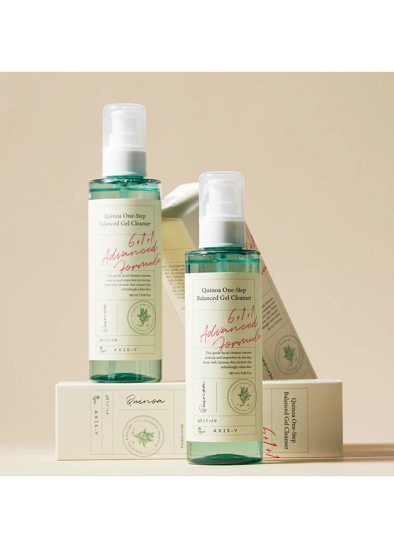 منظف ​​جل متوازن من الكينوا بخطوة واحدة 180 مل - Image 2