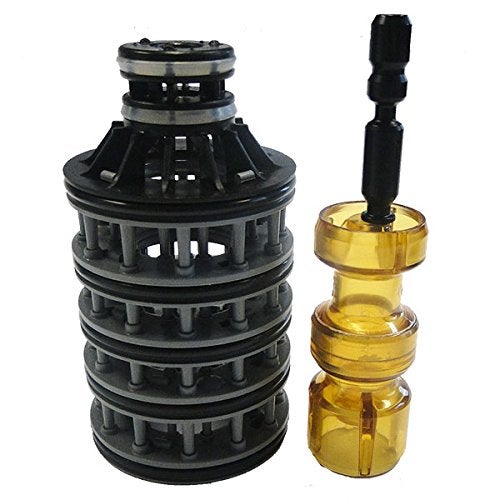 Soft Water Supply Clack WS1 Interior Parts Kit Bundle with Seal Pack Piston and Brine Piston OEM Clack Parts