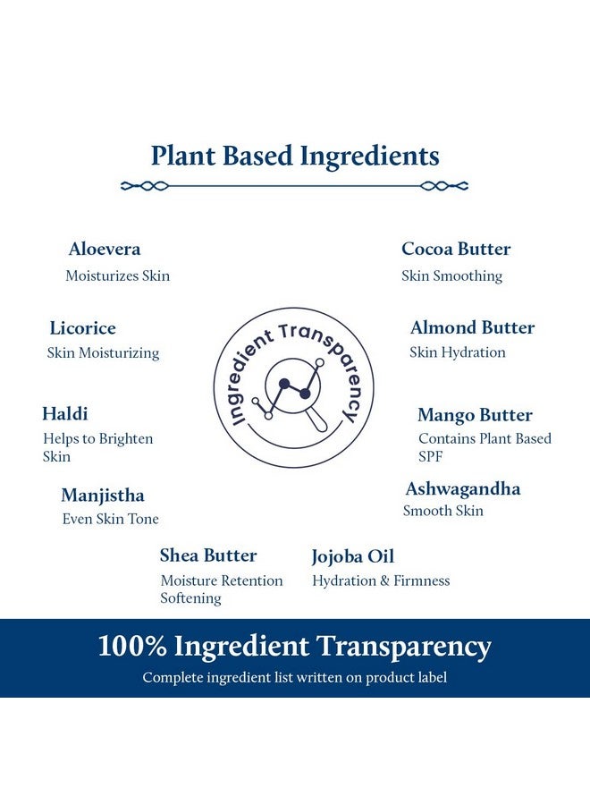 Blue Nectar لوشن الجسم الأزرق نكتار المرطب الفائق بالفانيليا الدافئة للبشرة الجافة والدهنية مع فيتامين E المستخلص من النباتات | زبدة الجسم الطبيعية | لوشن الجسم الشتوي | مرطب عميق للوجه والجسم | (16 عشبة، 200 مل) - Image 4