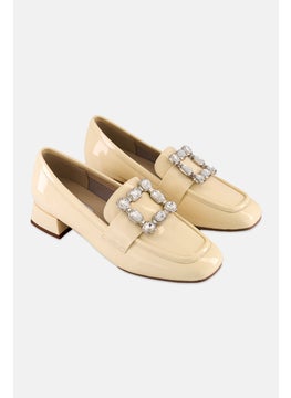 STEVE MADDEN Women Carey Slip On Casual Shoes, Cream  - Image 1